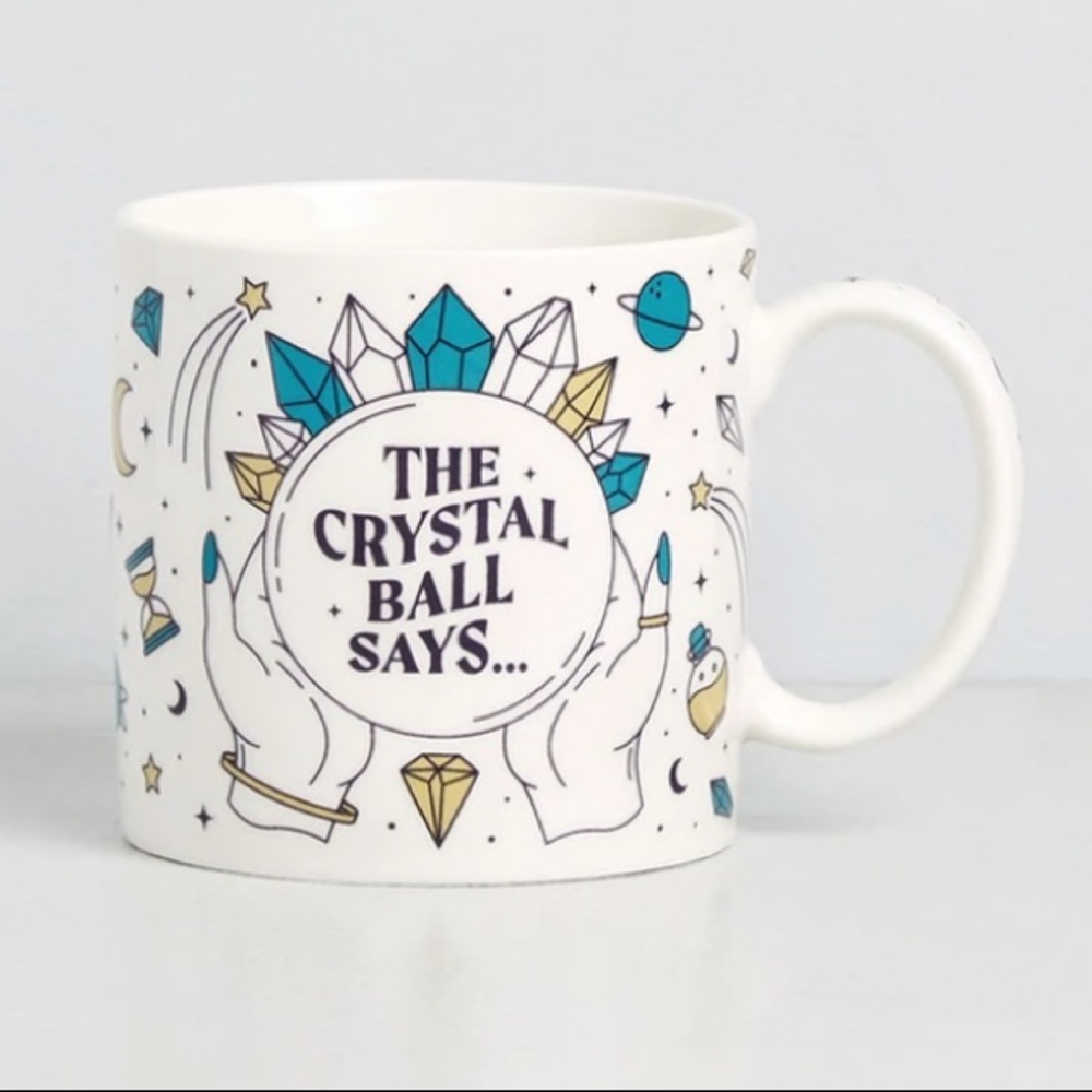New Mystic Crystal Ball Coffee Tea Mug Cup